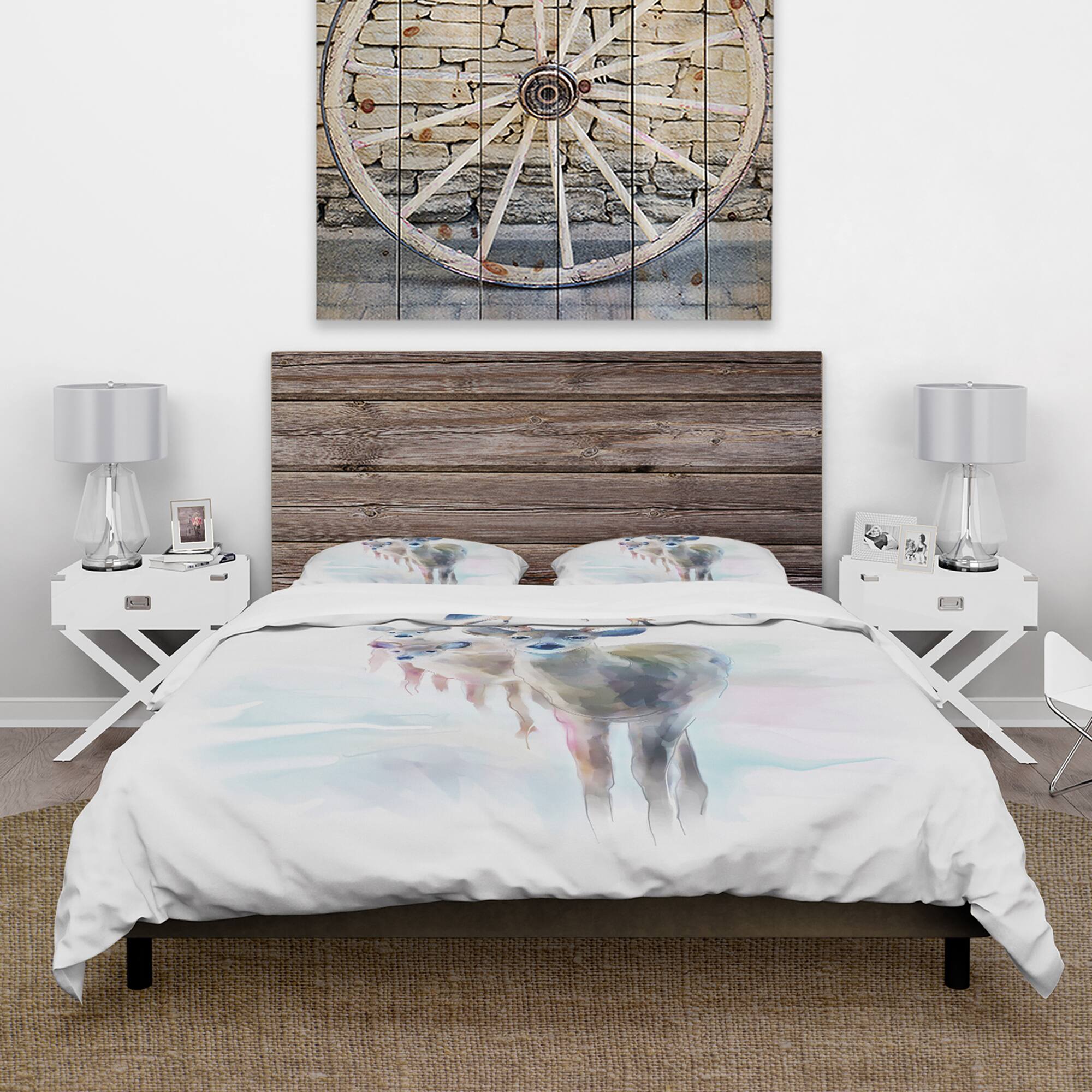 Designart 'Beautiful Deer With Big Horns